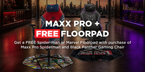 MAXX PRO Spider-Man / Black Panther Gaming Chair + Floorpad
