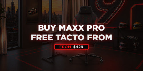 MAXX PRO Gaming Chair + TACTO Portable Desk